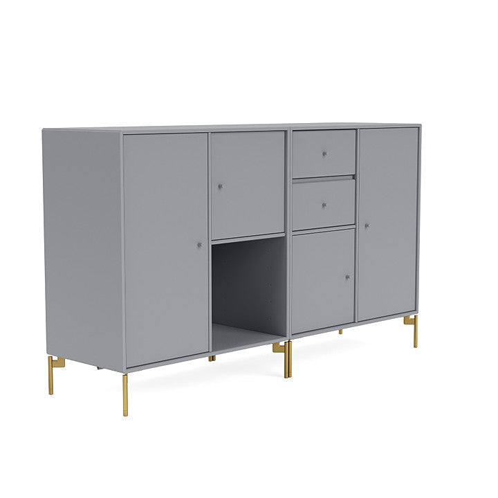 [product_category]-Montana Couple Sideboard With Legs, Graphic/Brass-Montana Furniture-5714322613279-00COUPLE-100-09-MON-3