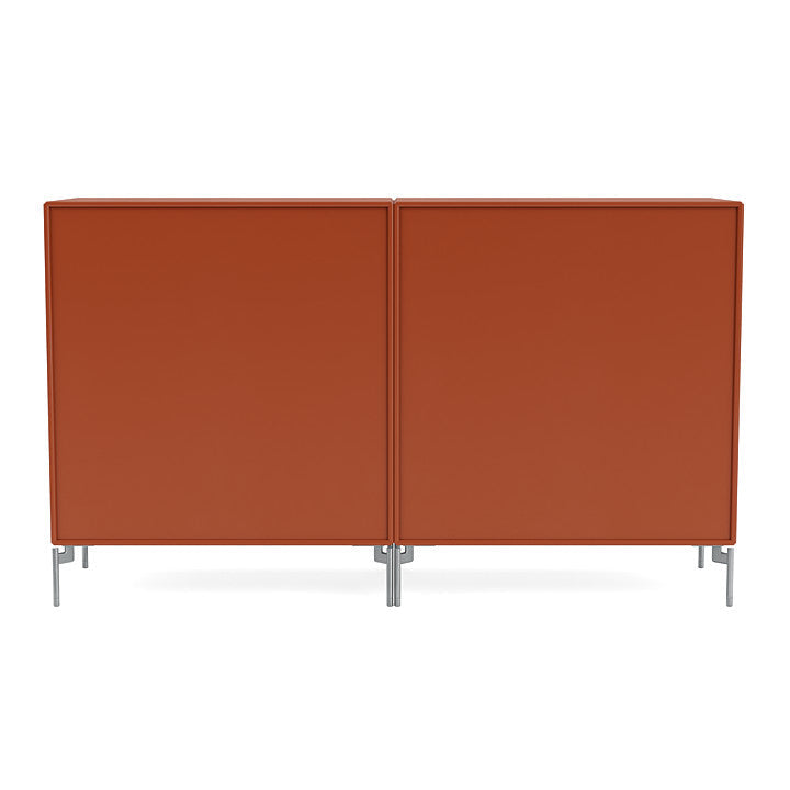 [product_category]-Montana Couple Sideboard With Legs, Hokkaido/Matt Chrome-Montana Furniture-5714322615112-00COUPLE-162-01-MON-4
