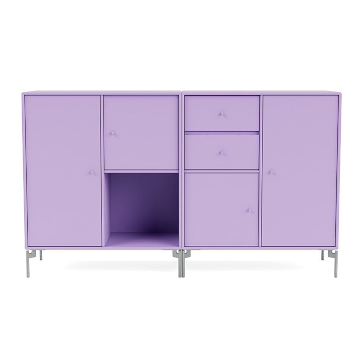 [product_category]-Montana Couple Sideboard With Legs, Iris/Matt Chrome-Montana Furniture-5714322615266-00COUPLE-164-01-MON-2