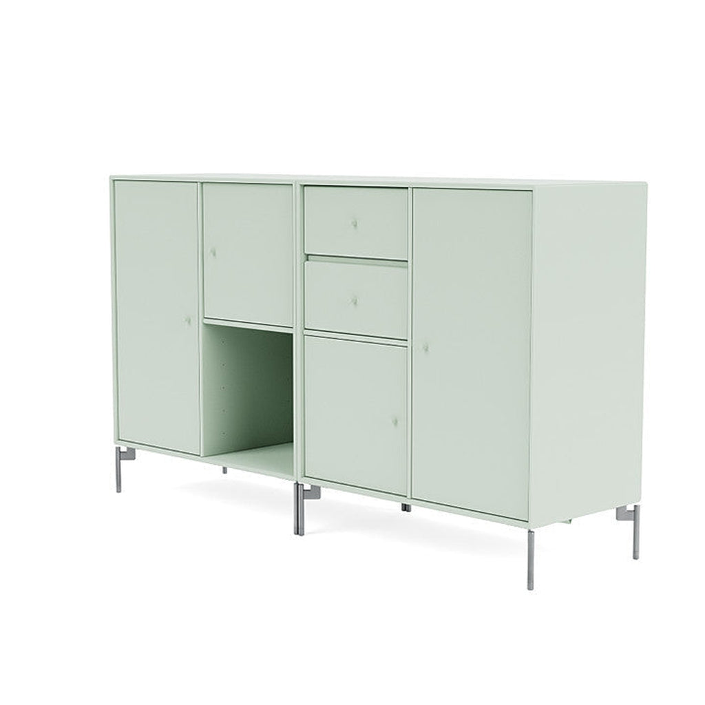 [product_category]-Montana Couple Sideboard With Legs, Mist/Matt Chrome-Montana Furniture-5714322615037-00COUPLE-161-01-MON-1