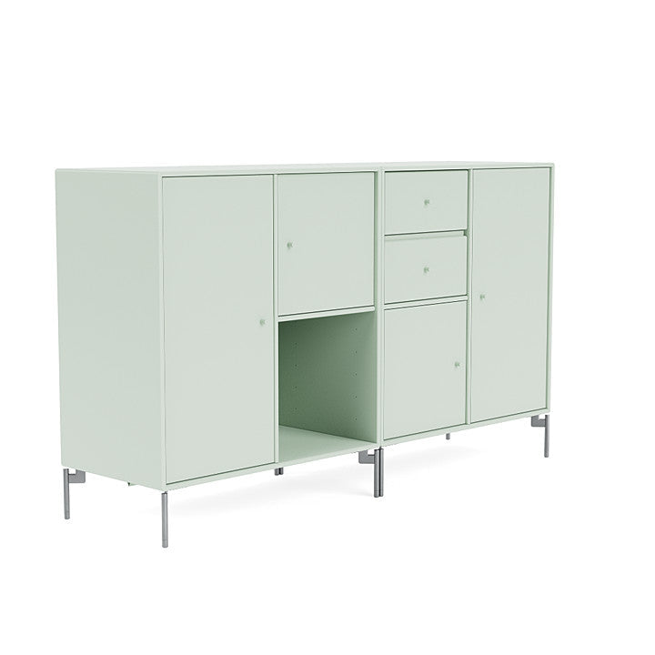 [product_category]-Montana Couple Sideboard With Legs, Mist/Matt Chrome-Montana Furniture-5714322615037-00COUPLE-161-01-MON-3