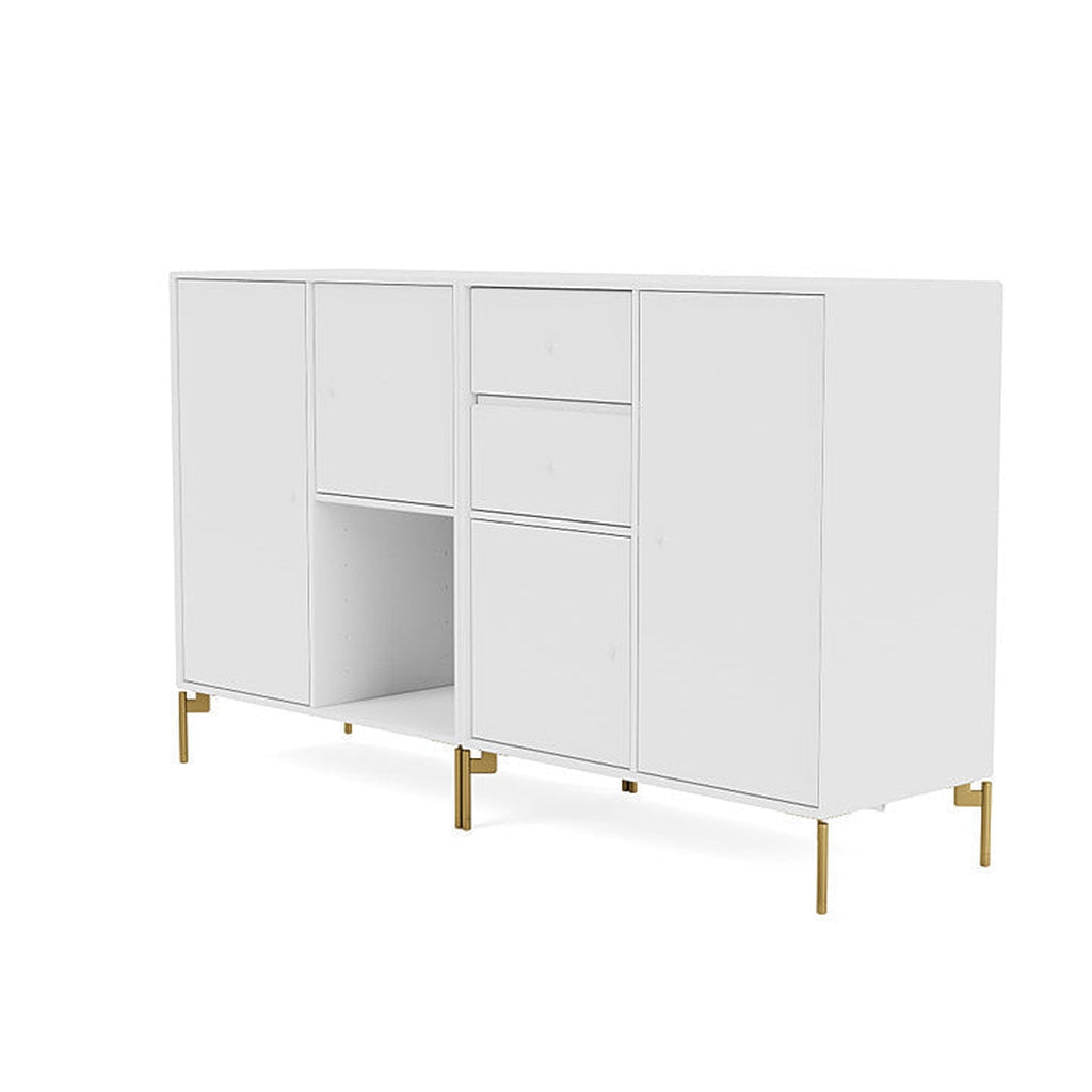 [product_category]-Montana Couple Sideboard With Legs, New White/Brass-Montana Furniture-5714322203807-00COUPLE-101-09-MON-1