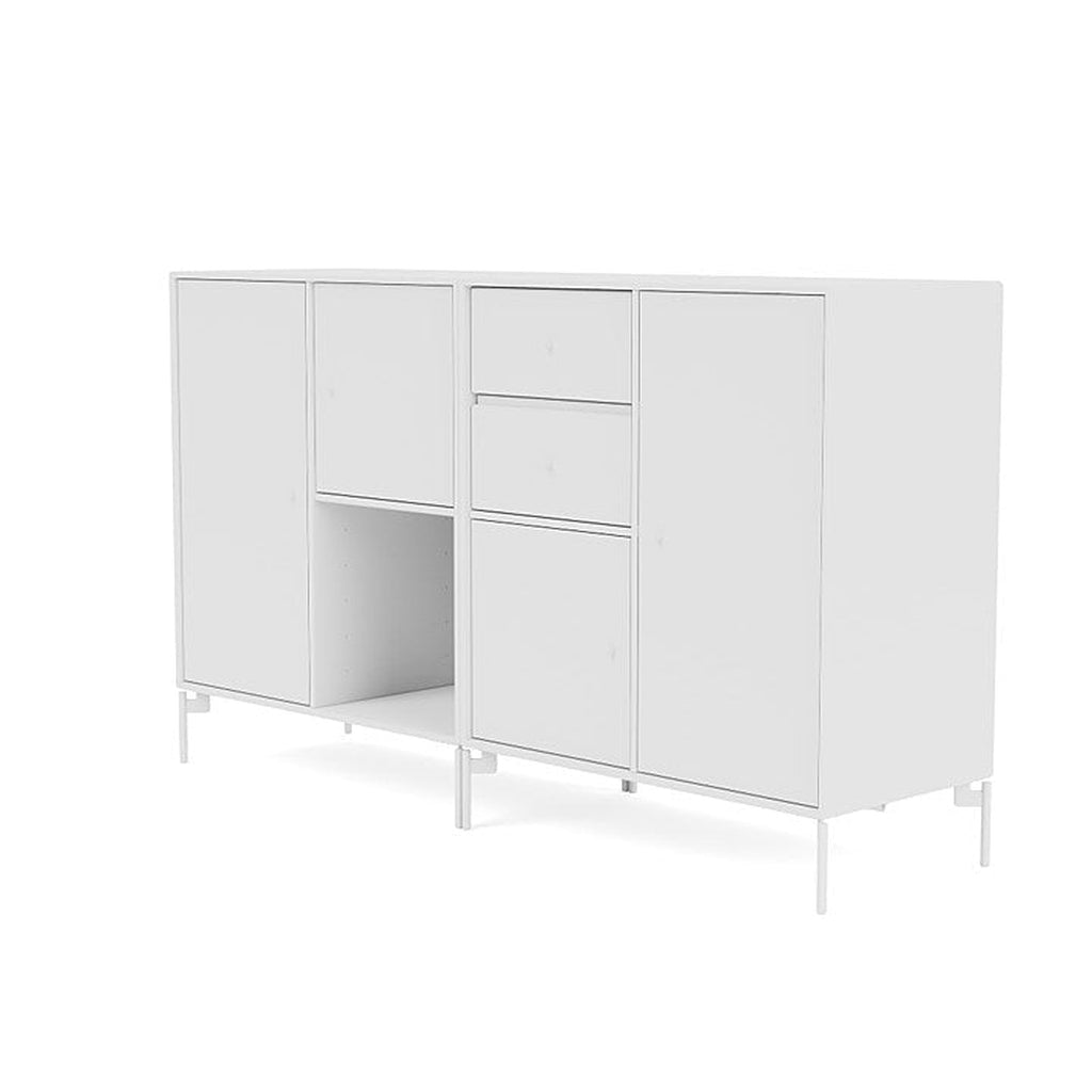 [product_category]-Montana Couple Sideboard With Legs, New White/Snow White-Montana Furniture-5714322203746-00COUPLE-101-02-MON-1
