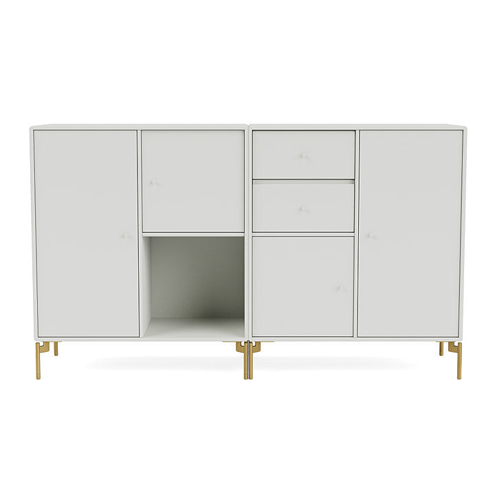 [product_category]-Montana Couple Sideboard With Legs, Nordic/Brass-Montana Furniture-5714322203722-00COUPLE-09-09-MON-2