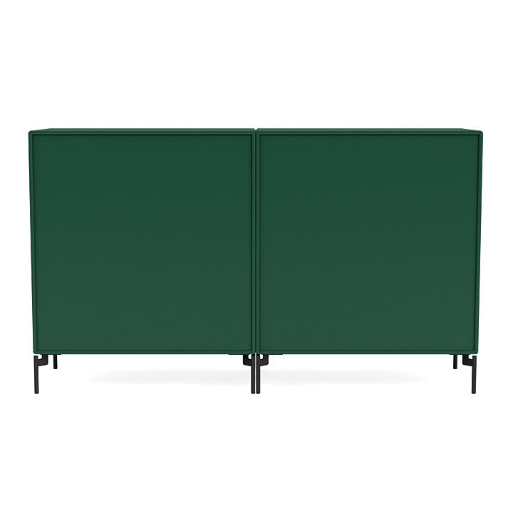 [product_category]-Montana Couple Sideboard With Legs, Pine/Black-Montana Furniture-5714322613309-00COUPLE-136-03-MON-4