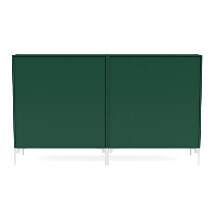 [product_category]-Montana Couple Sideboard With Legs, Pine/Snow White-Montana Furniture-5714322613293-00COUPLE-136-02-MON-4