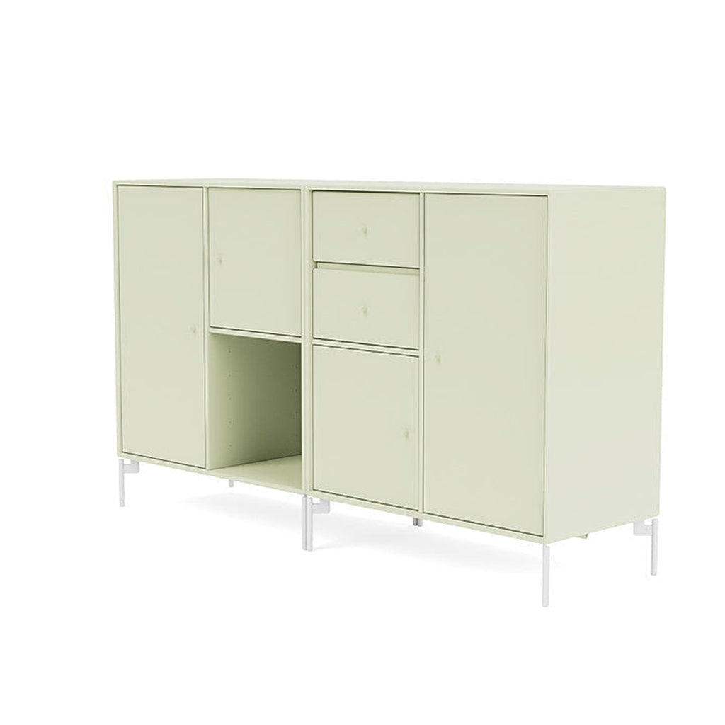 [product_category]-Montana Couple Sideboard With Legs, Pomelo/Snow White-Montana Furniture-5714322613521-00COUPLE-140-02-MON-1
