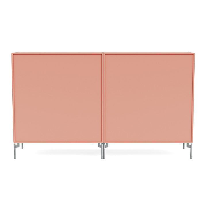 [product_category]-Montana Couple Sideboard With Legs, Rhubarb/Matt Chrome-Montana Furniture-5714322614313-00COUPLE-151-01-MON-4