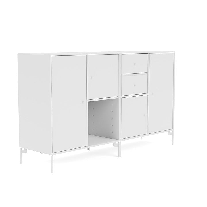 [product_category]-Montana Couple Sideboard With Legs, Snow White/Snow White-Montana Furniture-5714322615587-00COUPLE-38-02-MON-3