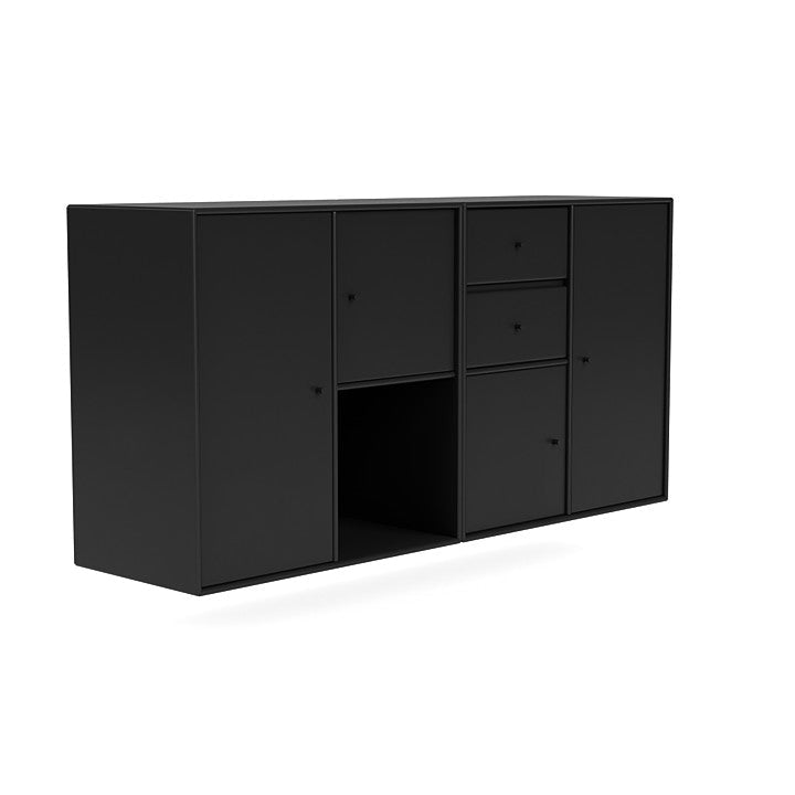 [product_category]-Montana Couple Sideboard With Suspension Rail, Black-Montana Furniture-5714322613156-00COUPLE-05-04-MON-3