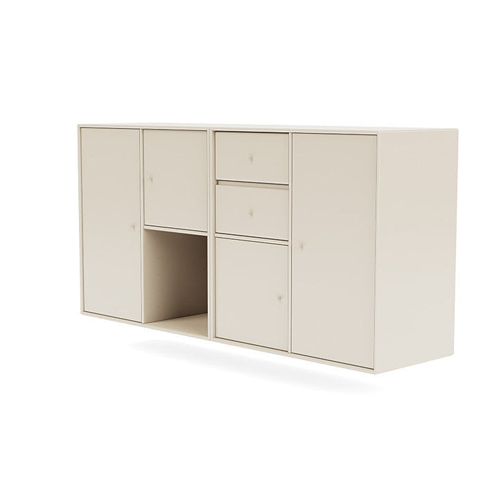 [product_category]-Montana Couple Sideboard With Suspension Rail, Oat-Montana Furniture-5714322614825-00COUPLE-158-04-MON-1