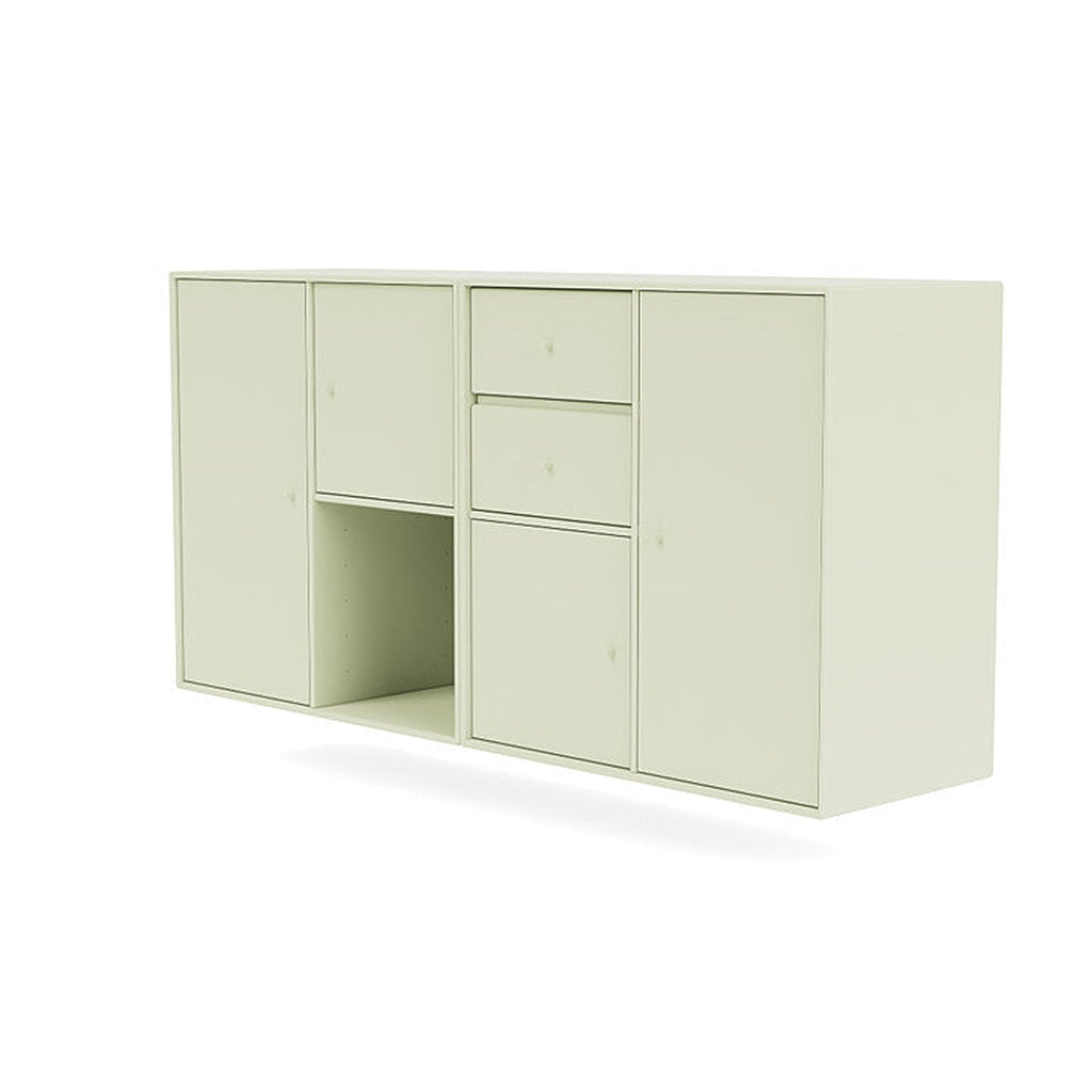 [product_category]-Montana Couple Sideboard With Suspension Rail, Pomelo Green-Montana Furniture-5714322613545-00COUPLE-140-04-MON-1