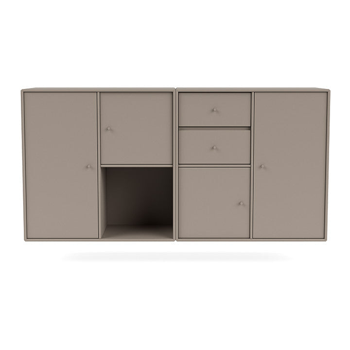 [product_category]-Montana Couple Sideboard With Suspension Rail, Truffle Grey-Montana Furniture-5714322613620-00COUPLE-141-04-MON-2
