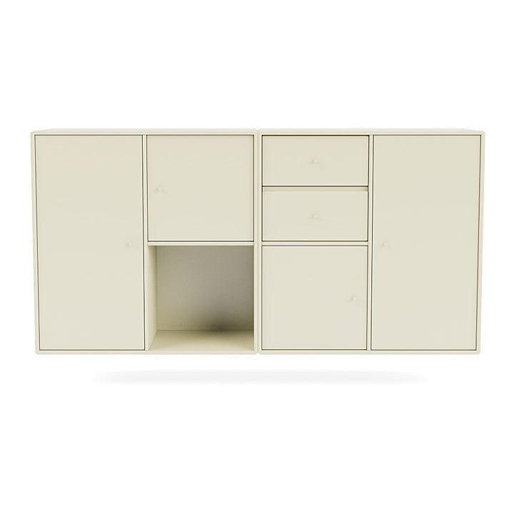 [product_category]-Montana Couple Sideboard With Suspension Rail, Vanilla White-Montana Furniture-5714322204002-00COUPLE-150-04-MON-2