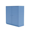 Montana krycí skříň s 3 cm soklu, Azure Blue
