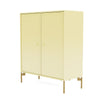 Montana krycí kabinet s nohama, Camomile/Brass