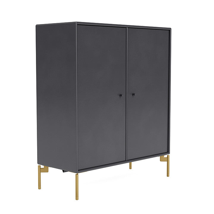 [product_category]-Montana Cover Cabinet With Legs, Carbon Black/Brass-Montana Furniture-5715288034153-000COVER-36-09-MON-3
