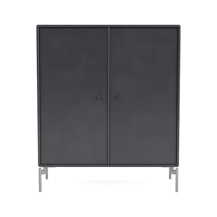 [product_category]-Montana Cover Cabinet With Legs, Carbon Black/Matt Chrome-Montana Furniture-5715288034092-000COVER-36-01-MON-2