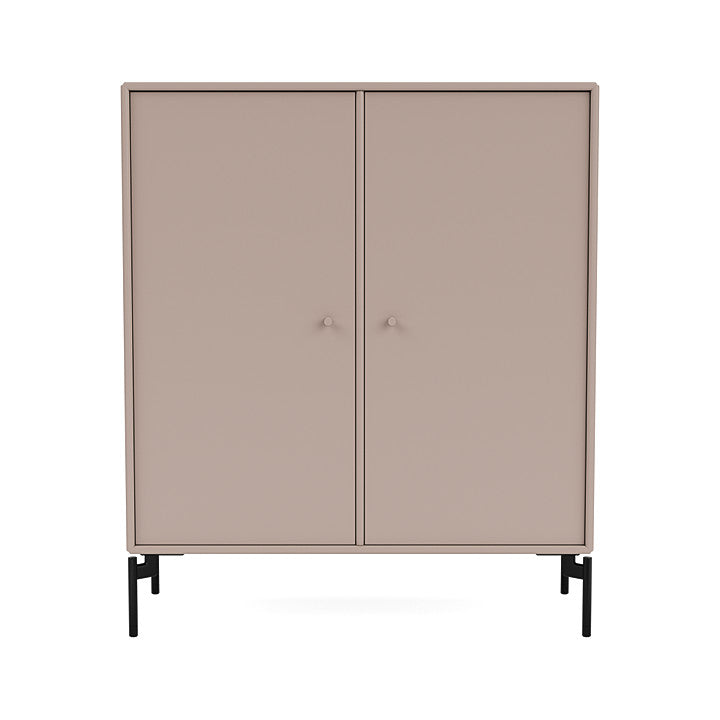 [product_category]-Montana Cover Cabinet With Legs, Mushroom Brown/Black-Montana Furniture-5714322204361-000COVER-137-03-MON-2