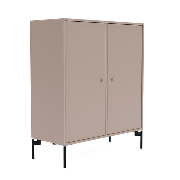 [product_category]-Montana Cover Cabinet With Legs, Mushroom Brown/Black-Montana Furniture-5714322204361-000COVER-137-03-MON-3