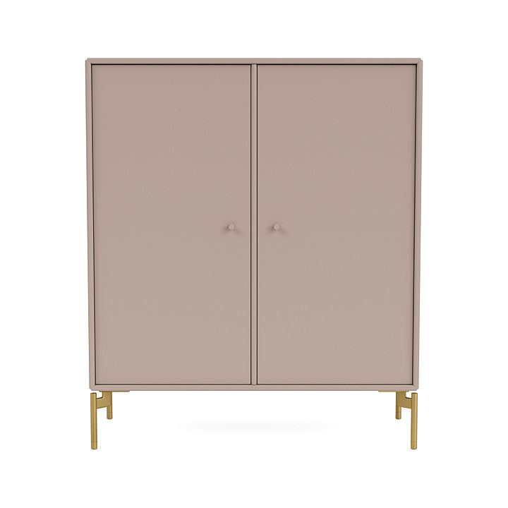 [product_category]-Montana Cover Cabinet With Legs, Mushroom Brown/Brass-Montana Furniture-5714322204415-000COVER-137-09-MON-2