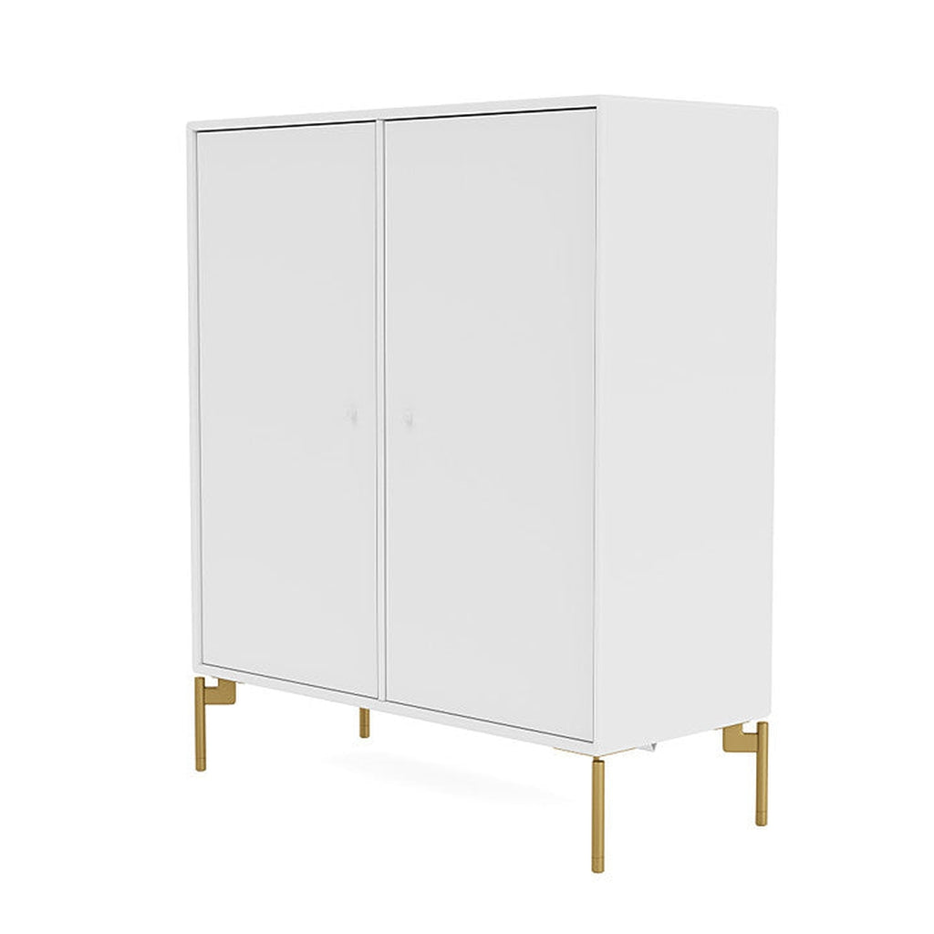 [product_category]-Montana Cover Cabinet With Legs, Snow White/Brass-Montana Furniture-5715288034191-000COVER-38-09-MON-1
