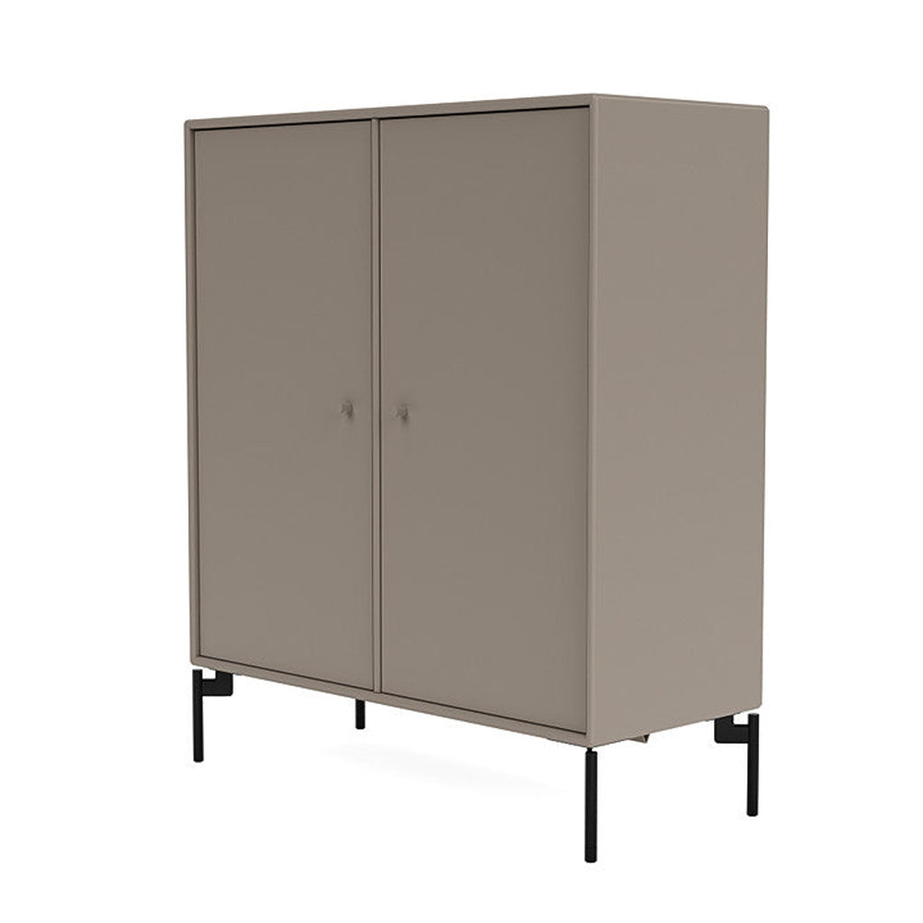 [product_category]-Montana Cover Cabinet With Legs, Truffle/Black-Montana Furniture-5715288032500-000COVER-141-03-MON-1