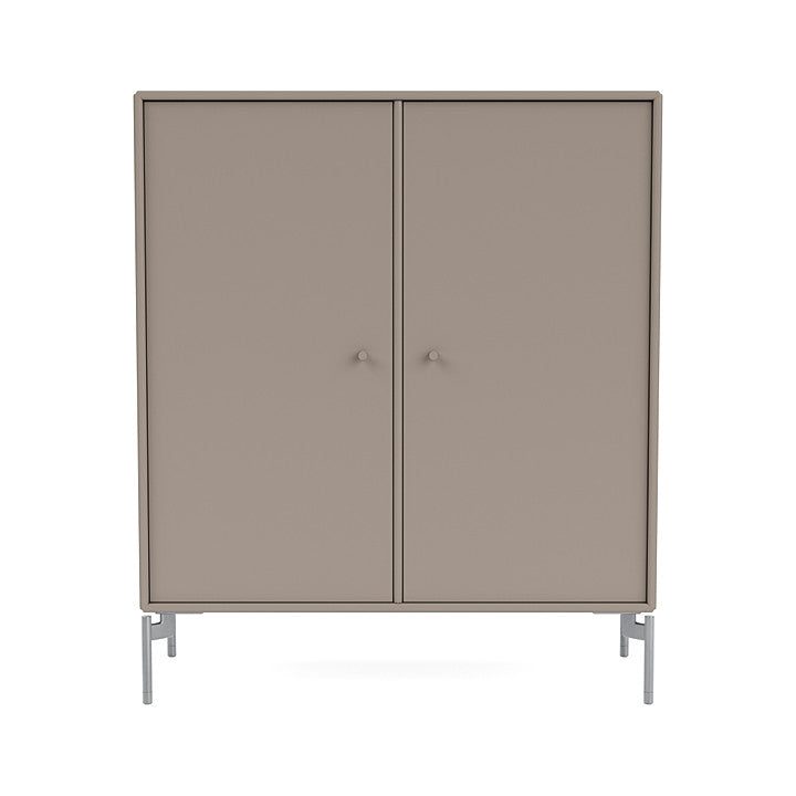 [product_category]-Montana Cover Cabinet With Legs, Truffle/Matt Chrome-Montana Furniture-5714322689106-000COVER-141-01-MON-2
