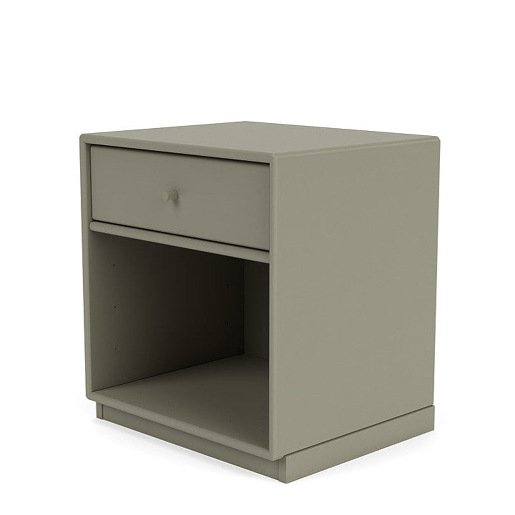 [product_category]-Montana Dream Nightstand With 3 Cm Plinth, Fennel Green-Montana Furniture-5714322380607-000DREAM-144-06-MON-1