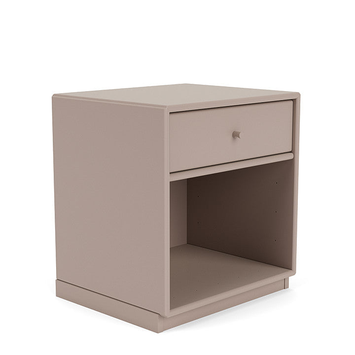 [product_category]-Montana Dream Nightstand With 3 Cm Plinth, Mushroom Brown-Montana Furniture-5714322205306-000DREAM-137-06-MON-3