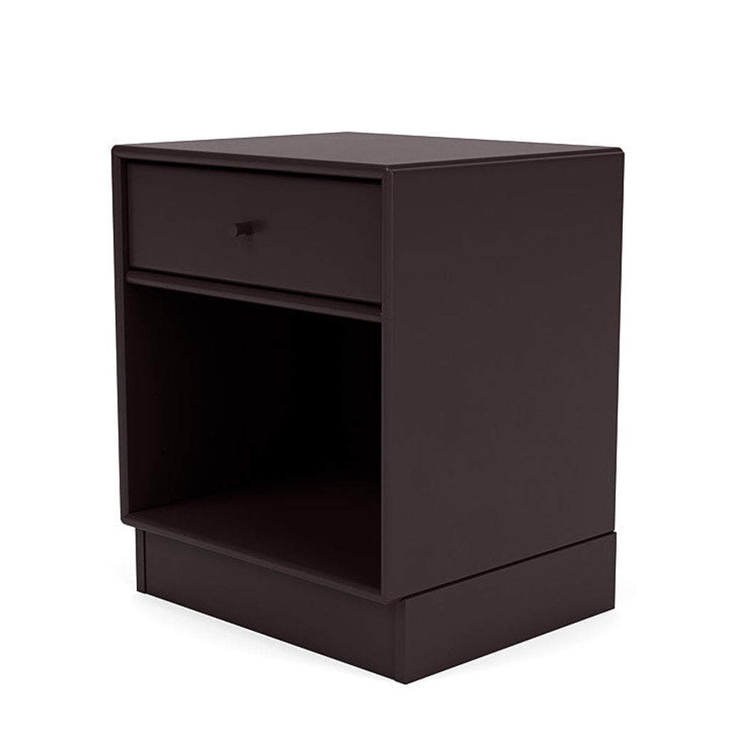 [product_category]-Montana Dream Nightstand With 7 Cm Plinth, Balsamic Brown-Montana Furniture-5714322381635-000DREAM-160-07-MON-1