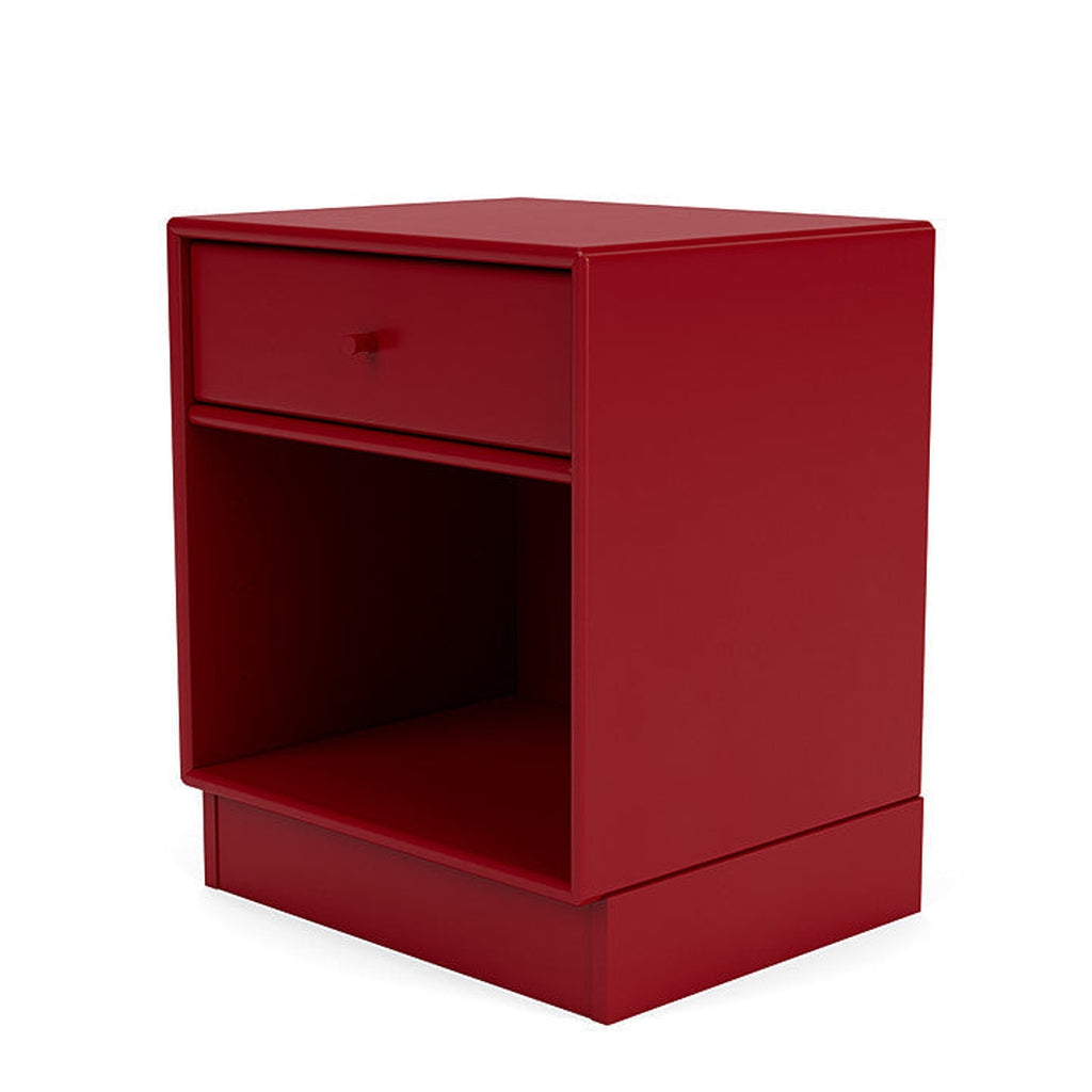 [product_category]-Montana Dream Nightstand With 7 Cm Plinth, Beetroot Red-Montana Furniture-5714322382014-000DREAM-165-07-MON-1