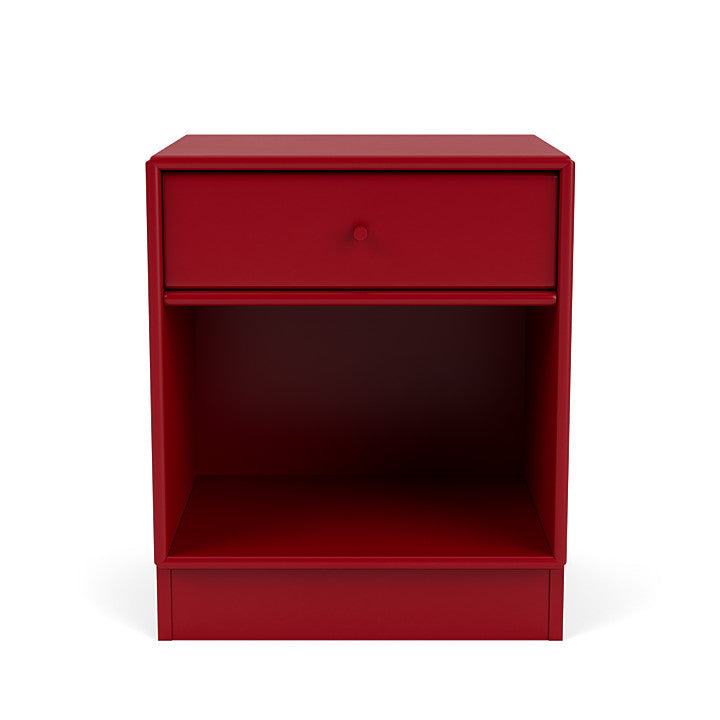 [product_category]-Montana Dream Nightstand With 7 Cm Plinth, Beetroot Red-Montana Furniture-5714322382014-000DREAM-165-07-MON-2