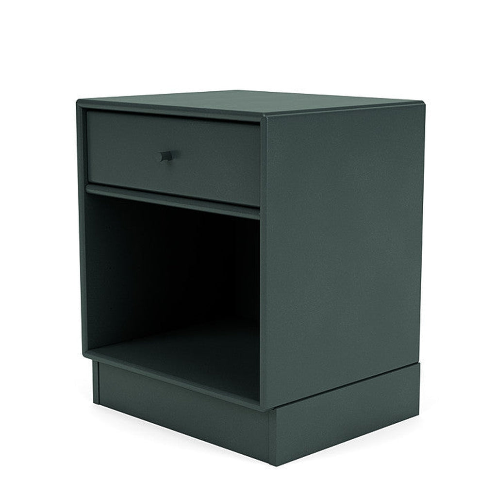[product_category]-Montana Dream Nightstand With 7 Cm Plinth, Black Jade-Montana Furniture-5714322381857-000DREAM-163-07-MON-1