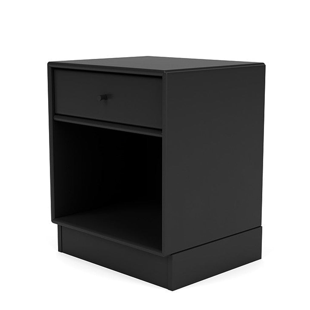 [product_category]-Montana Dream Nightstand With 7 Cm Plinth, Black-Montana Furniture-5714322379953-000DREAM-05-07-MON-1