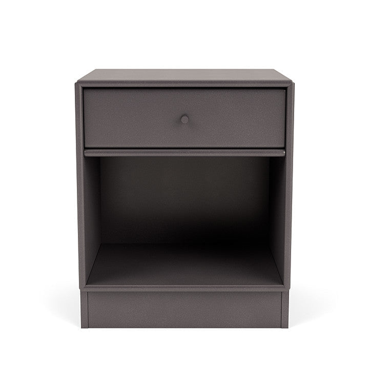 [product_category]-Montana Dream Nightstand With 7 Cm Plinth, Coffee Brown-Montana Furniture-5714322382083-000DREAM-35-07-MON-2