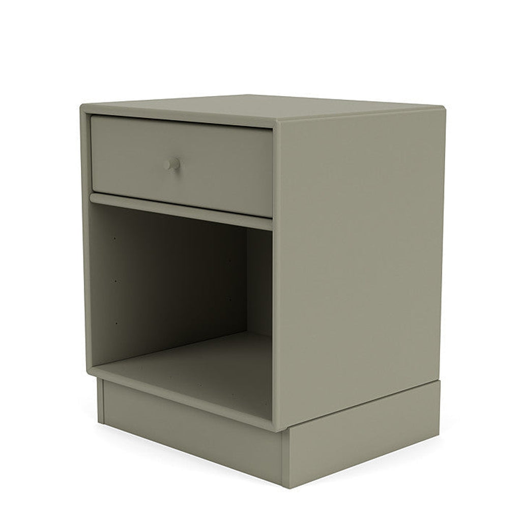[product_category]-Montana Dream Nightstand With 7 Cm Plinth, Fennel Green-Montana Furniture-5714322380614-000DREAM-144-07-MON-1