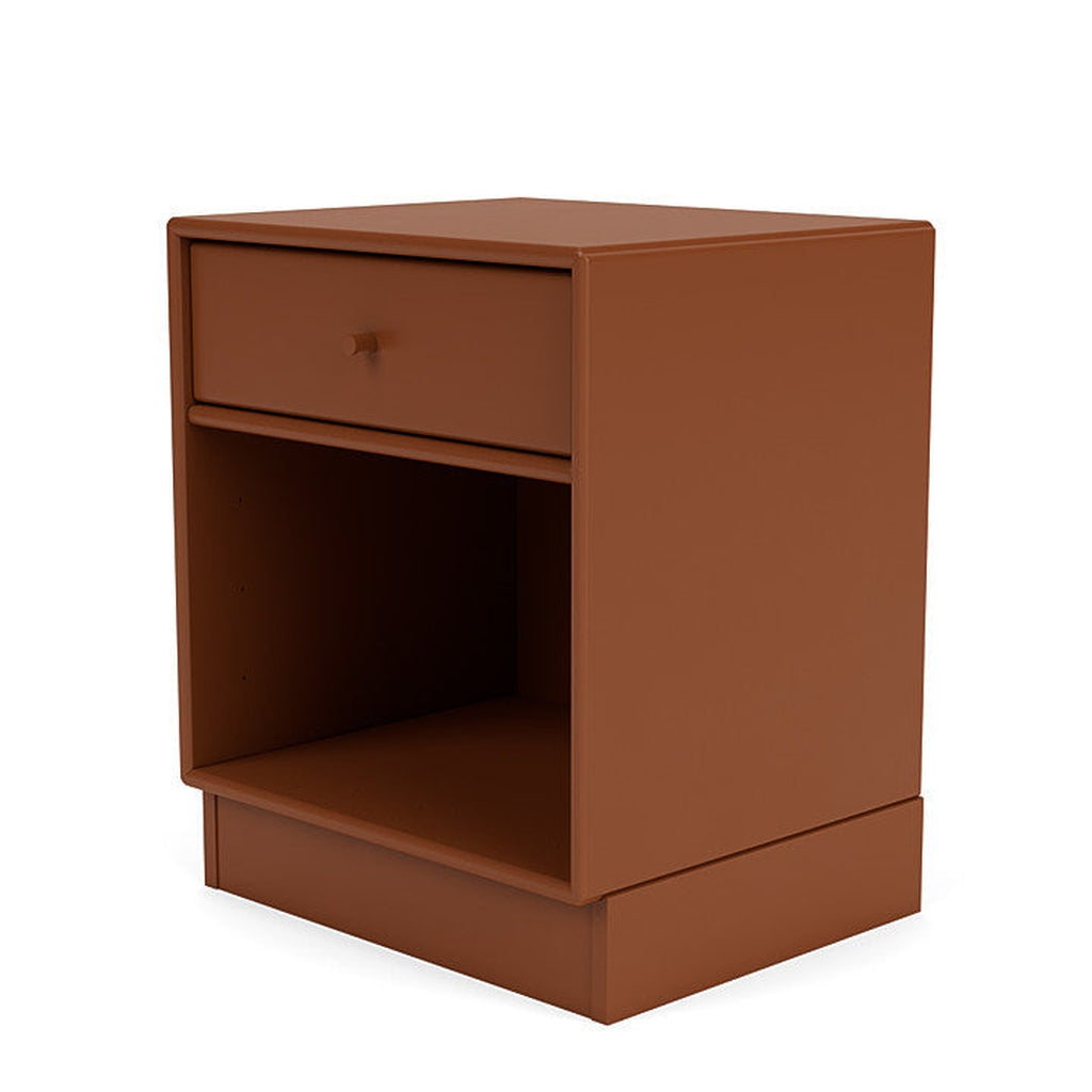 [product_category]-Montana Dream Nightstand With 7 Cm Plinth, Hazelnut Brown-Montana Furniture-5714322380775-000DREAM-146-07-MON-1