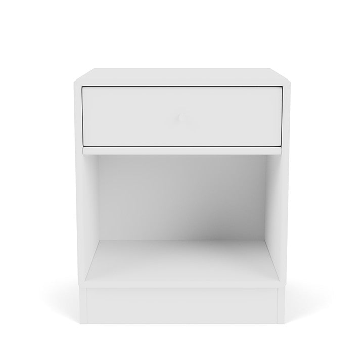[product_category]-Montana Dream Nightstand With 7 Cm Plinth, New White-Montana Furniture-5714322205160-000DREAM-101-07-MON-2
