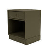 Montana Dream Nightstand se 7 cm soklem, Oregano Green