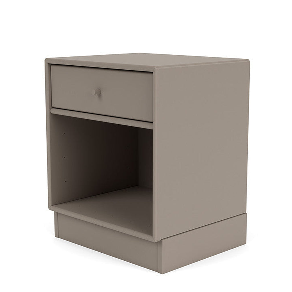[product_category]-Montana Dream Nightstand With 7 Cm Plinth, Truffle Grey-Montana Furniture-5714322380393-000DREAM-141-07-MON-1