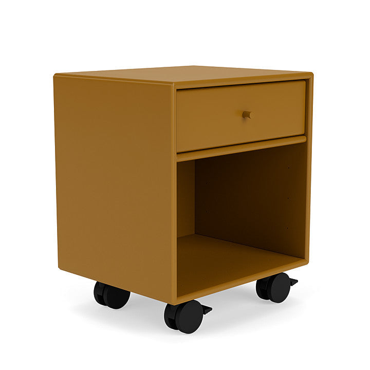 [product_category]-Montana Dream Nightstand With Castors, Amber Yellow-Montana Furniture-5714322380447-000DREAM-142-05-MON-3