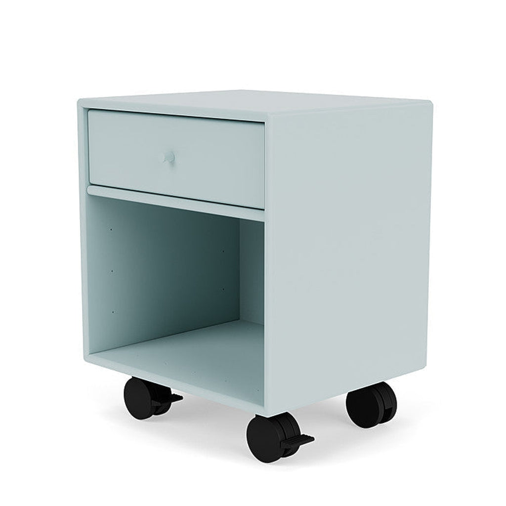 [product_category]-Montana Dream Nightstand With Castors, Flint-Montana Furniture-5714322380904-000DREAM-148-05-MON-1