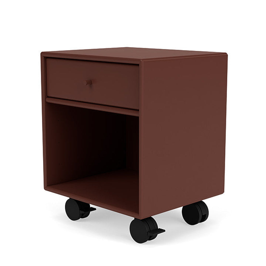 [product_category]-Montana Dream Nightstand With Castors, Masala-Montana Furniture-5714322381291-000DREAM-155-05-MON-1