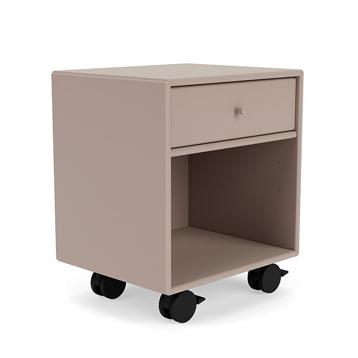 [product_category]-Montana Dream Nightstand With Castors, Mushroom Brown-Montana Furniture-5714322205290-000DREAM-137-05-MON-3