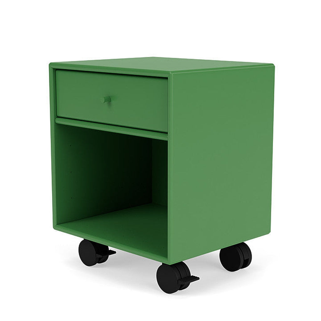 [product_category]-Montana Dream Nightstand With Castors, Parsley Green-Montana Furniture-5714322381130-000DREAM-152-05-MON-1