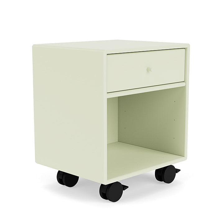 [product_category]-Montana Dream Nightstand With Castors, Pomelo Green-Montana Furniture-5714322380300-000DREAM-140-05-MON-3