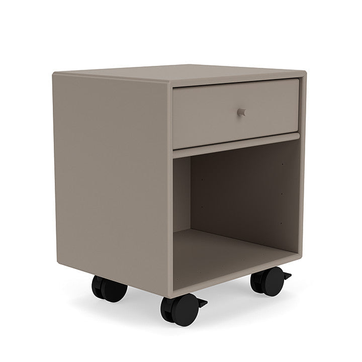 [product_category]-Montana Dream Nightstand With Castors, Truffle Grey-Montana Furniture-5714322380379-000DREAM-141-05-MON-3