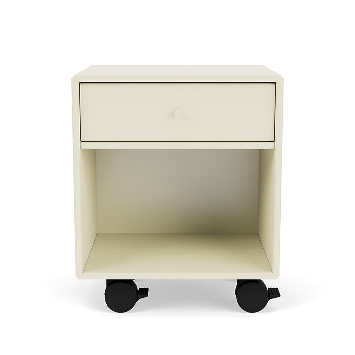 [product_category]-Montana Dream Nightstand With Castors, Vanilla White-Montana Furniture-5714322205375-000DREAM-150-05-MON-2
