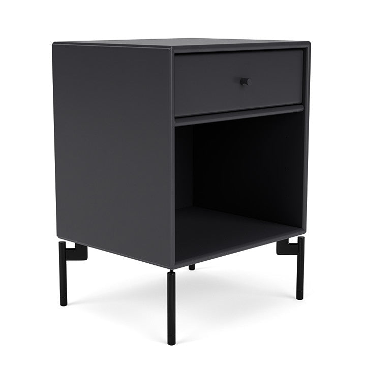 [product_category]-Montana Dream Nightstand With Legs, Anthracite/Black-Montana Furniture-5714322204989-000DREAM-04-03-MON-3
